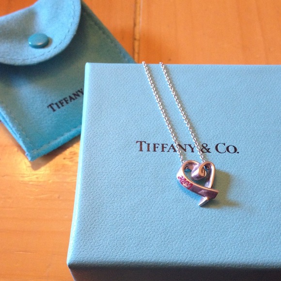 REDUCED!!! Authentic silver heart Tiffany necklace - Picture 2 of 4