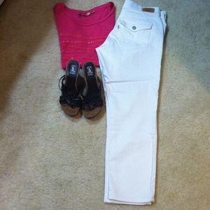 SOLD ❗White skinny jeans - ankle length