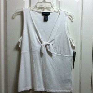 Summer white tank