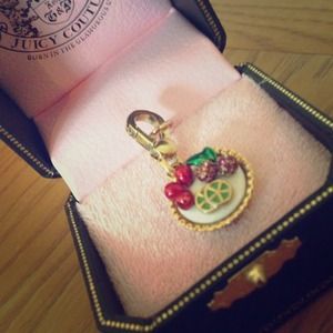 Juicy couture fruit tart charm.
