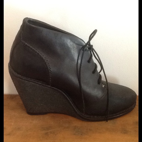 rag & bone "odval desert" wedge ankle boots - Picture 2 of 4