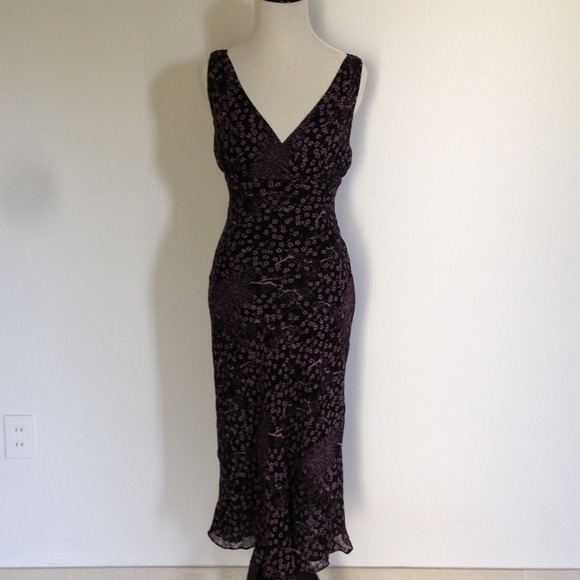 Black and Lavender BCBG Paris Dress Size 2