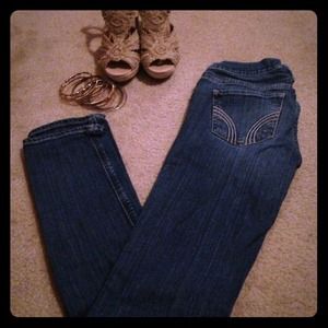 Hollister denim blue jeans