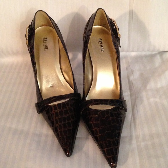 Splash 3" heels with pointed toe