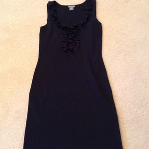 JUST REDUCED! Ann Taylor Black Knit Dress