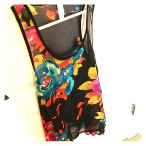 NEW Floral Tank