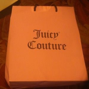 Juicy  couture shopping bag
