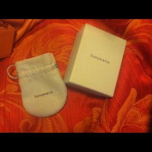 Tiffany & co box & pouch