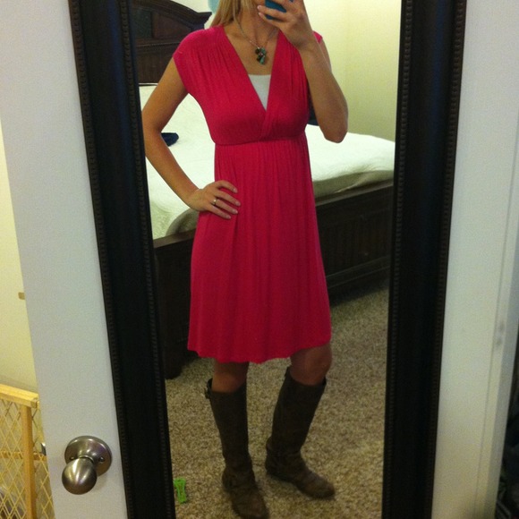 SOLD IN BUNDLE - Pink dress