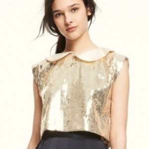 Lauren Moffatt - portrait of a lady sequin top