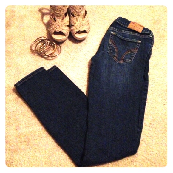 Hollister denim blue jeans