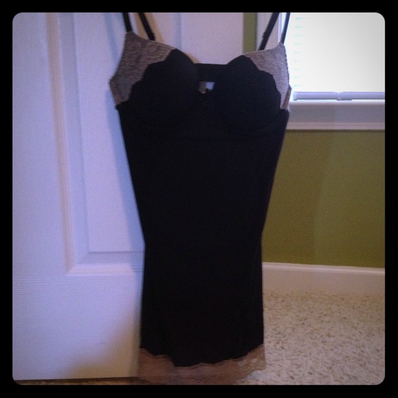 ❌SOLD❌🚫Black Victoria Secret lingerie/sleepwear.