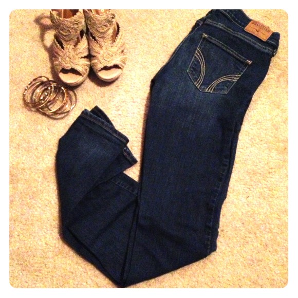 Hollister denim blue jeans