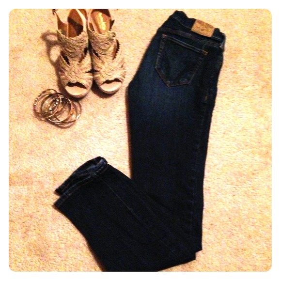 Hollister denim blue jeans