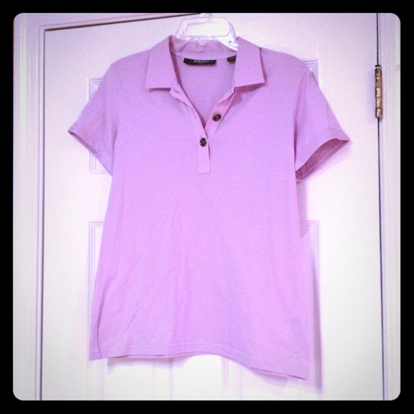 Stretchable Never Worn Purple Polo Shirt