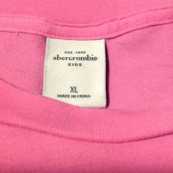 Pink Abercrombie and Fitch tee - Picture 2 of 3