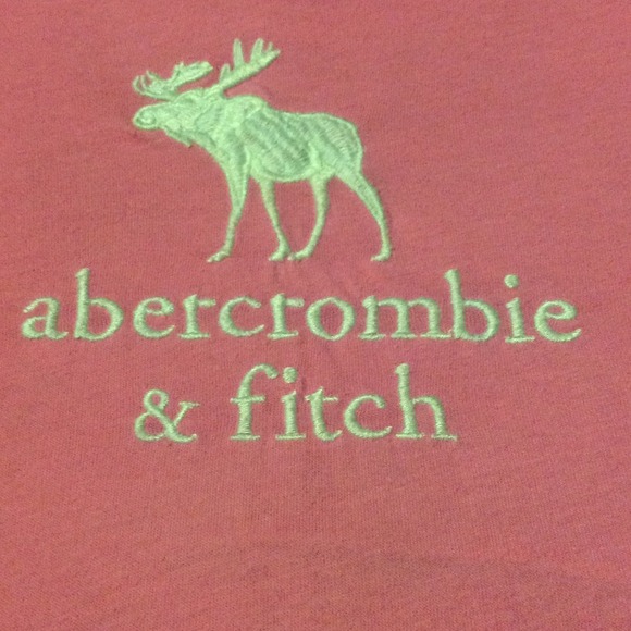 Pink Abercrombie and Fitch tee - Picture 3 of 3