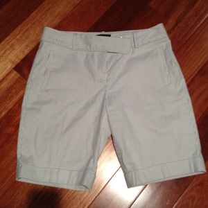 Gorgeous Tailored Dress Shorts w/ Gray PinStripes