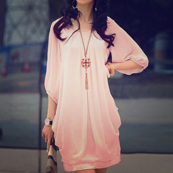 SOLD Pink fashion dress