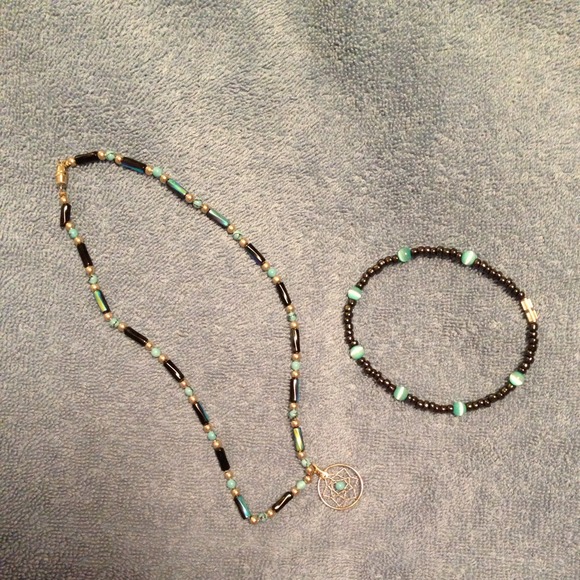 Necklace and bracelet