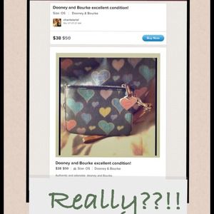 Re-sell item? Is this what poshing is about?