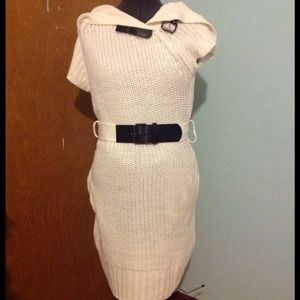 Knit Dress {White}