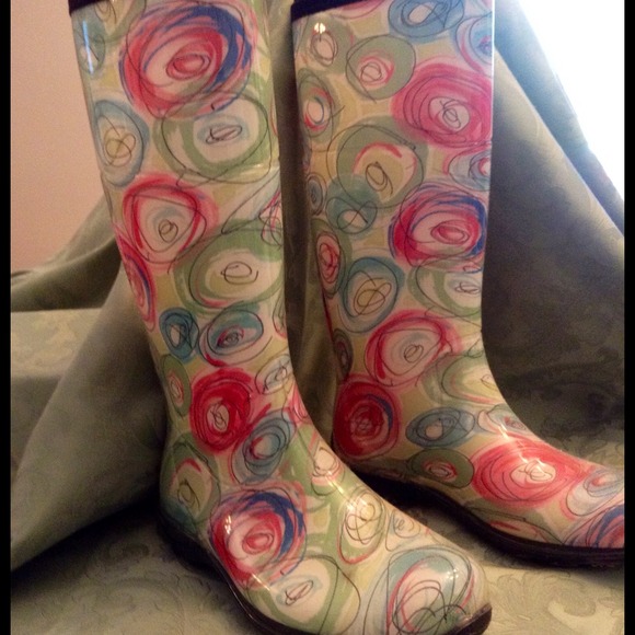 Kamik Squiggle Waterproof Rain Boots