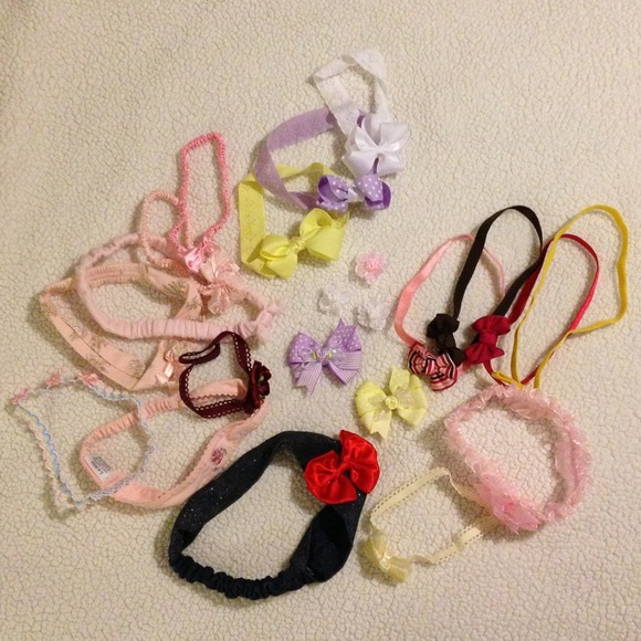 Infant Girl Head Band /Hair Accessories Bundle