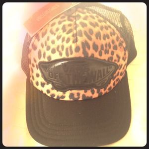 VANS Cheetah Print Hat!!! So cute!!