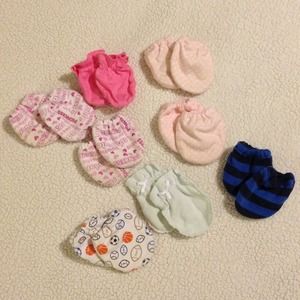 Newborn Mittens Bundle (8)