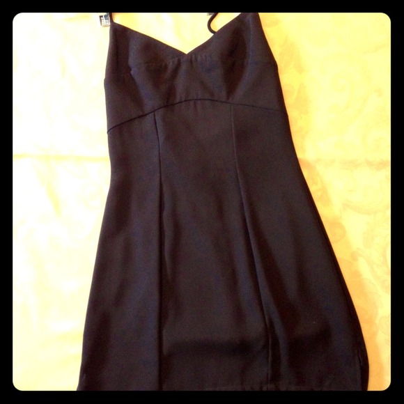 Mark Wong Nark Black Halter Dress--Small