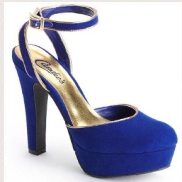 ❌SOLD❌Blue platform👠