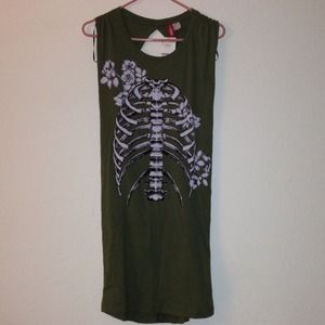 H&M Skeleton Tank Dress