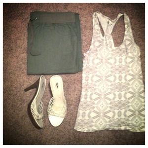 *Reserved* Olive drawstring pants