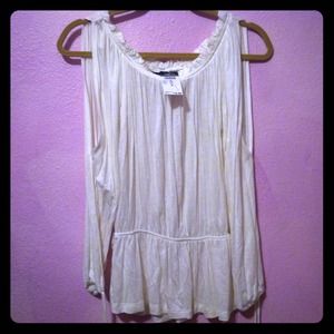 REDUCED BUNDLE purple and White long sleeve shirt