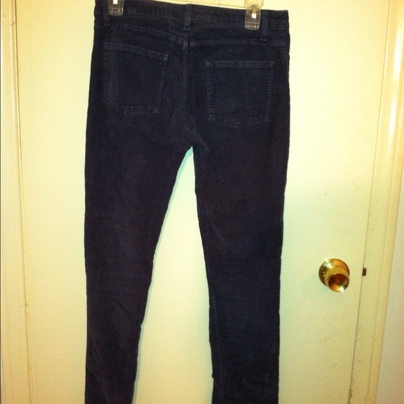 American Apparel Slim Corduroy Sz.27 NAVY sold! - Picture 4 of 4