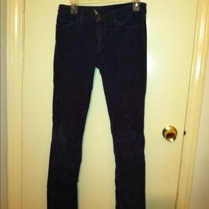 American Apparel Slim Corduroy Sz.27 NAVY sold!