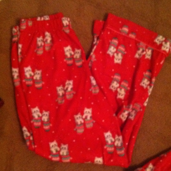 Matching kitten pajamas girls large/10-12 - Picture 2 of 2