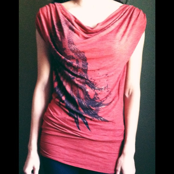 🚫SOLD🚫Forever 21 Rust Ruched Tunic