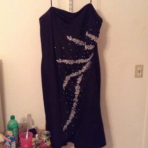 Black prom dress