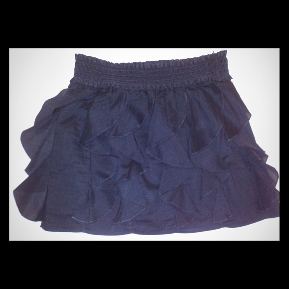 Black party skirt