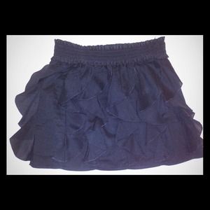 Black party skirt