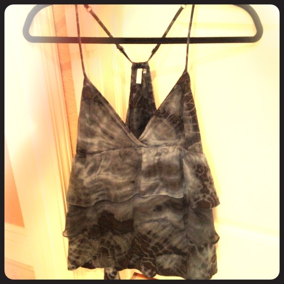 7 for all Mankind Tops - 7 for all Mankind, Tie-Dye Tank, 100% silk!!!!