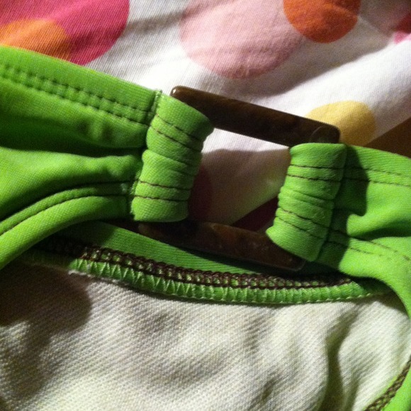 Lime Green Bikini - Picture 2 of 4