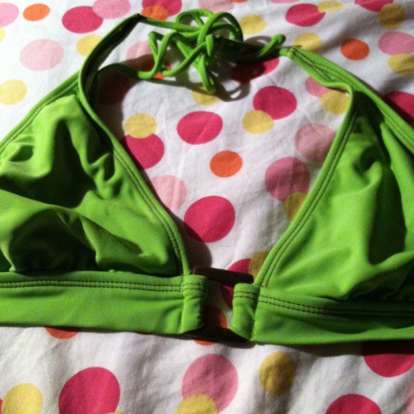 Lime Green Bikini - Picture 3 of 4