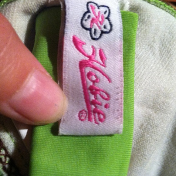 Lime Green Bikini - Picture 4 of 4