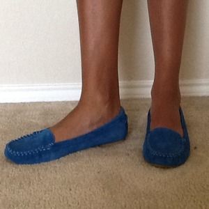 Lucky Brand, lovely blue flat shoes