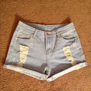 RESERVED Brandy Melville inspired high waist short