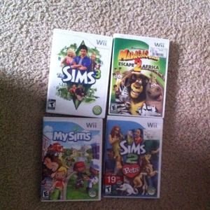 Nintendo wii games trade with @liliab
