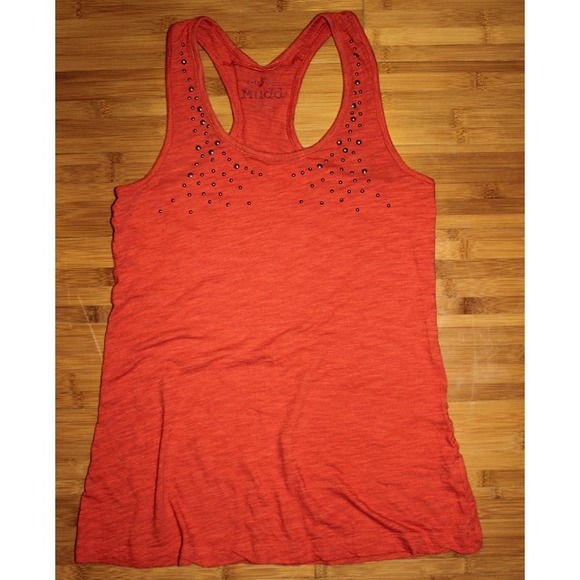 🎉FREE🎉Orange Racerback Tank - Picture 2 of 2